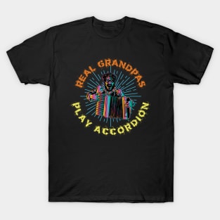 Accordion Player and Grandpa Gifts T-Shirt